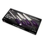 BERLINGERHAUS Sada nožů nerez 4 ks Purple Eclipse Collection