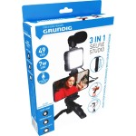GRUNDIG Selfie studio s osvětlením a tripod