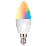 ALPINA Chytrá žárovka LED RGB WIFI bílá + barevná E14