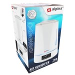 ALPINA Zvlhčovač vzduchu s LED displejem 4 L bílá