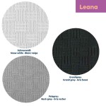 KELA Koupelnová předložka Leana 65x55 cm bavlna žula šedá