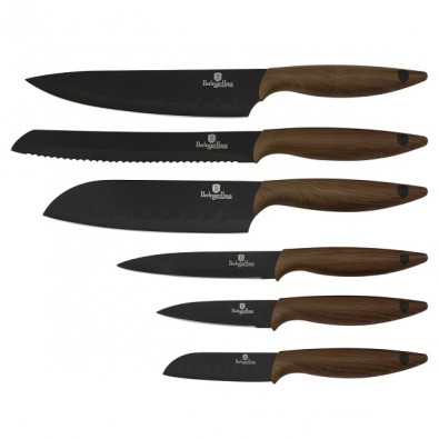 BERLINGERHAUS Sada nožů s nepřilnavým povrchem Forest Line 6 ks