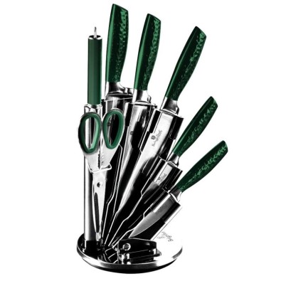 Sada nožů ve stojanu 8 ks Emerald Collection BlackSmith