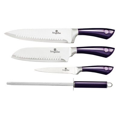 Sada nožů nerez 4 ks Purple Eclipse Collection