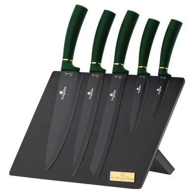 Sada nožů v magnetickém stojanu 6 ks Emerald Collection
