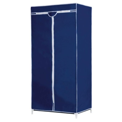 ALPINA Textilní šatní skříň 75x50x160cm tmavě modrá