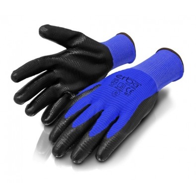 ERBA Pracovní rukavice XL polyesterové potažené nitrilem