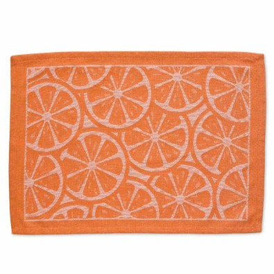 KELA Prostírání Citrus 50x35 cm bavlna oranžová
