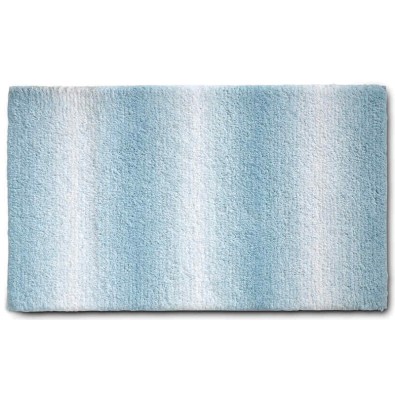 KELA Koupelnová předložka Ombre 100x60 cm  polyester ledově modrá