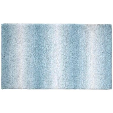 KELA Koupelnová předložka Ombre 120x70 cm polyester ledově modrá