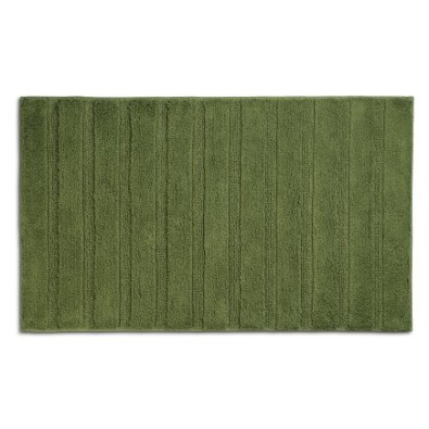 KELA Koupelnová předložka Megan 100% bavlna mechově zelená 100,0x60,0x1,6cm