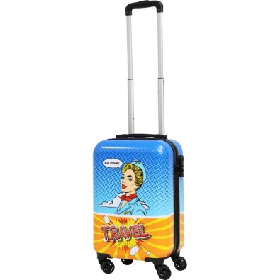Kufr cestovní na kolečkách 51 x 33 x 21,5 cm TRAVEL