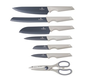 BERLINGERHAUS Sada nožů s nepřilnavým povrchem 7 ks Aspen Collection