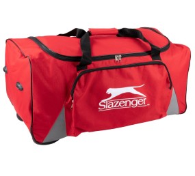 SLAZENGER Sportovní /cestovní taška s kolečky červená