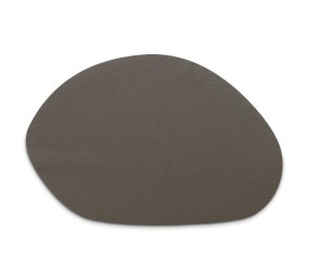 KELA Prostírání Stone PU kůže tmavě šedá 45,0x30,0x0,2cm