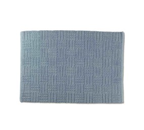 KELA Koupelnová předložka Leana 65x55 cm bavlna modrá