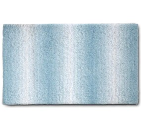 KELA Koupelnová předložka Ombre 100x60 cm  polyester ledově modrá