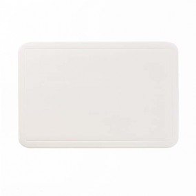 Prostírání UNI bílé, PVC 43,5x28,5 cm