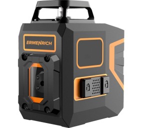 Nivelační přístroj Ermenrich LN30 - až 30m, zelený laser, 5 čar